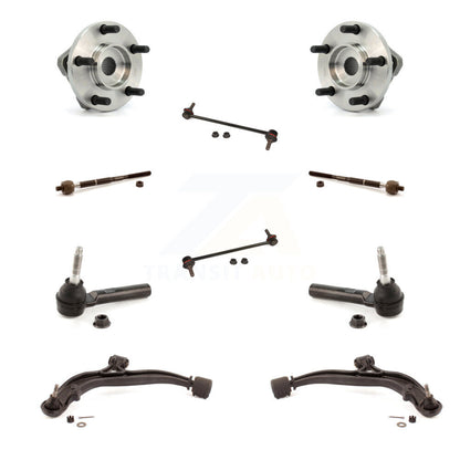 Bearing Lower Arm Outer Inner Tie Rod Link Front Kit (10Pc) For Dodge Grand Town