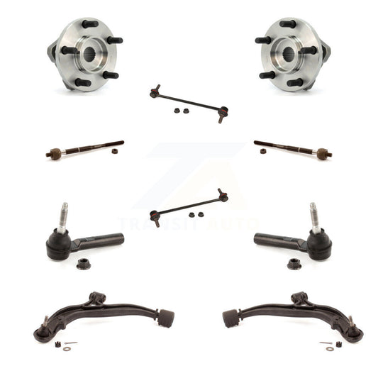 Bearing Lower Arm Outer Inner Tie Rod Link Front Kit (10Pc) For Dodge Grand Town