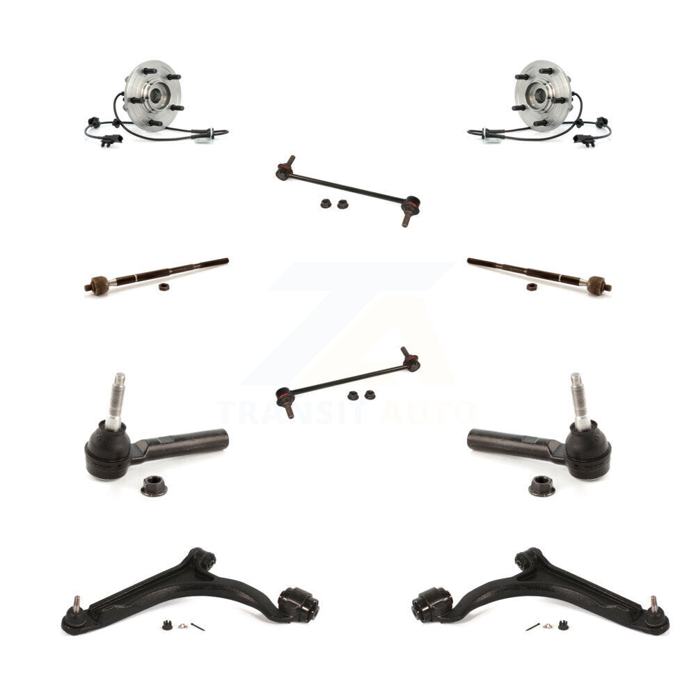 Bearing Lower Arm Outer Inner Tie Rod Link Front Kit For 07-08 Chrysler Pacifica