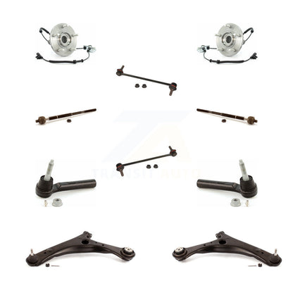 Bearing Lower Arm Outer Inner Tie Rod Link Front Kit (10Pc) For Dodge Grand Town