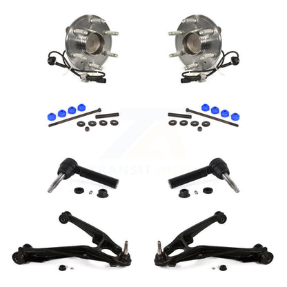 Bearing Lower Control Arm Outer Tie Rod Link Front Kit (8Pc) For GMC Sierra 1500