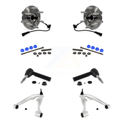 Bearing Lower Control Arm Outer Tie Rod & Link Front Kit (8Pc) For GMC Chevrolet