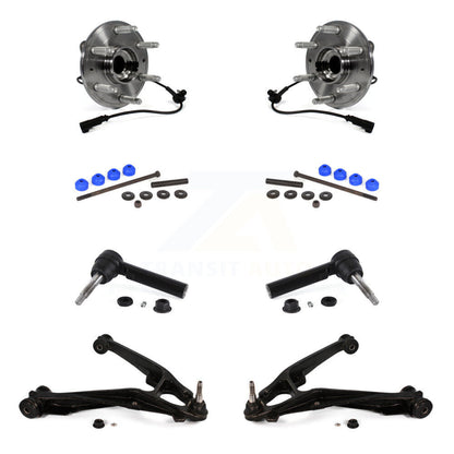 Bearing Lower Control Arm Outer Tie Rod Link Front Kit (8Pc) For GMC Sierra 1500