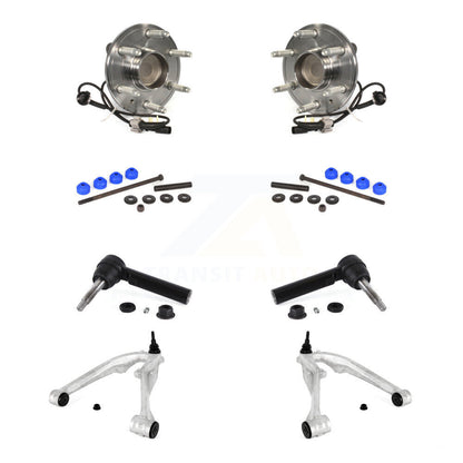 Bearing Lower Control Arm Outer Tie Rod & Link Front Kit (8Pc) For GMC Chevrolet