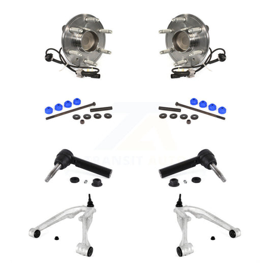 Bearing Lower Control Arm Outer Tie Rod & Link Front Kit (8Pc) For GMC Chevrolet