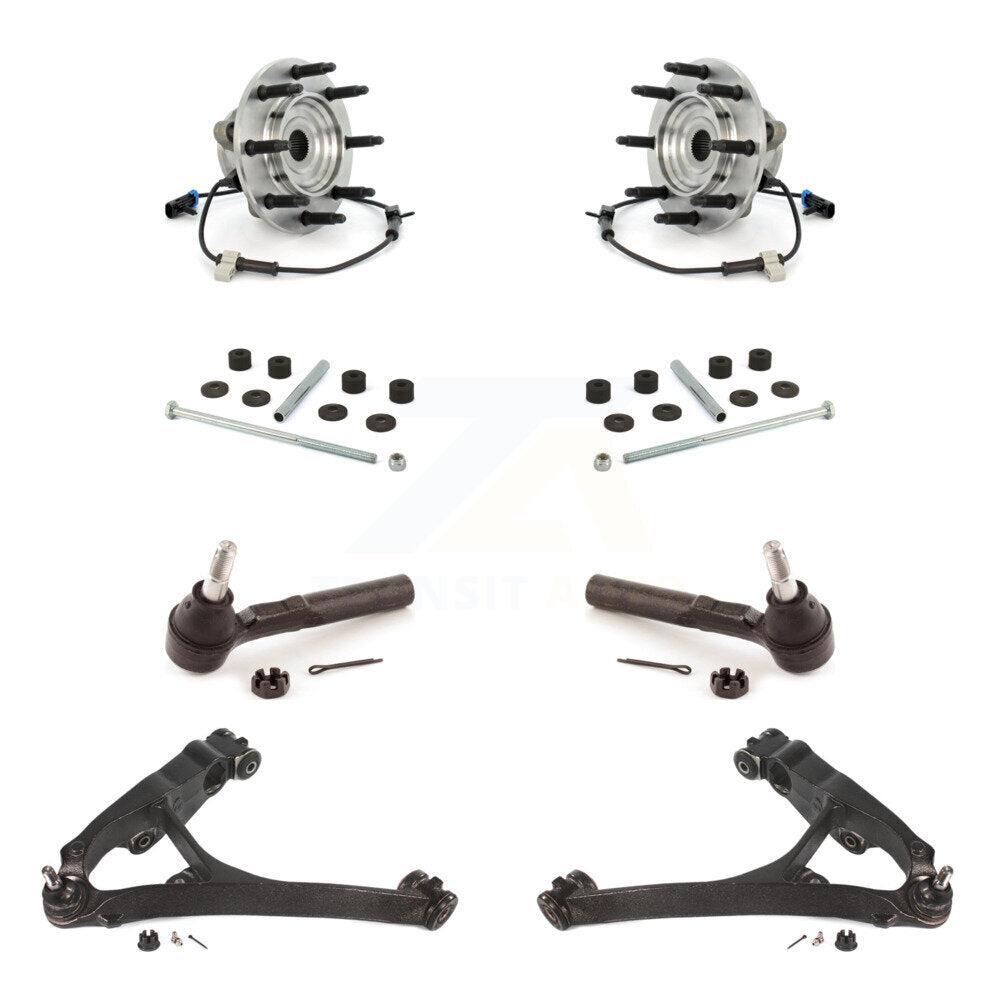 Bearing Lower Control Arm Outer Tie Rod Link Front Kit (8Pc) For Chevrolet 1500