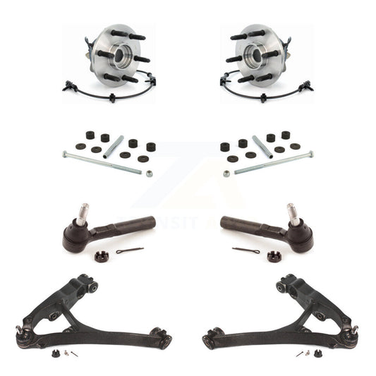 Bearing Lower Control Arm Outer Tie Rod Link Front Kit (8Pc) For Chevrolet 1500