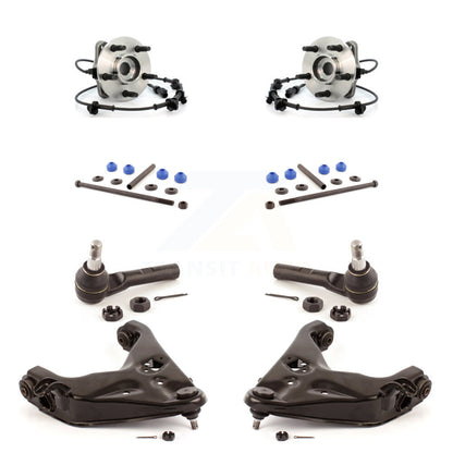 Hub Bearing Lower Control Arm Outer Tie Rod Link Front Kit (8Pc) For Ford Ranger
