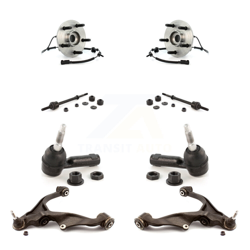 Bearing Lower Control Arm Outer Tie Rod Link Front Kit (8Pc) For Dodge Ram 1500