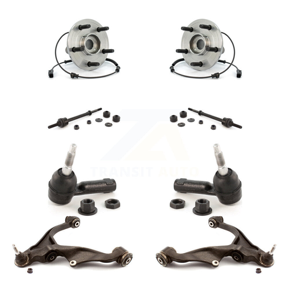 Bearing Lower Control Arm Outer Tie Rod Link Front Kit (8Pc) For Ram 1500 Dodge