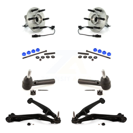 Bearing Lower Control Arm Outer Tie Rod & Link Front Kit (8Pc) For Chevrolet GMC