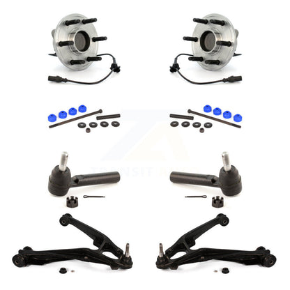 Bearing Lower Control Arm Outer Tie Rod & Link Front Kit (8Pc) For Chevrolet GMC