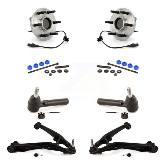 Bearing Lower Control Arm Outer Tie Rod & Link Front Kit (8Pc) For Chevrolet GMC