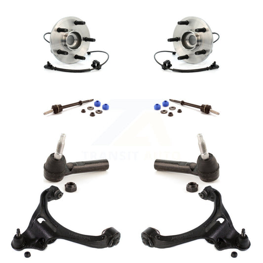 Bearing Lower Control Arm Outer Tie Rod & Link Front Kit (8Pc) For Dakota Dodge