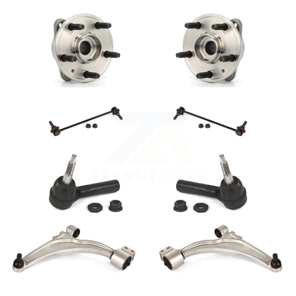 Bearing Lower Arm Outer Tie Rod Link Front Kit (8Pc) For Chevrolet Cruze Limited