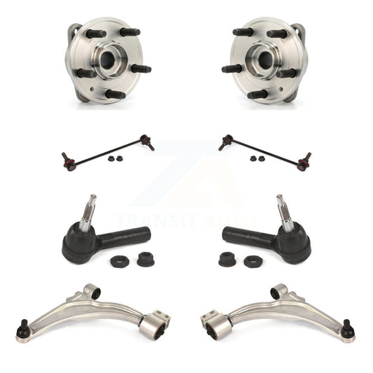 Bearing Lower Arm Outer Tie Rod Link Front Kit (8Pc) For Chevrolet Cruze Limited
