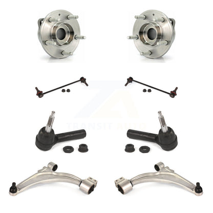 Bearing Lower Arm Outer Tie Rod & Link Front Kit (8Pc) For Chevrolet Cruze Buick
