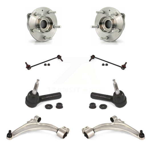 Bearing Lower Arm Outer Tie Rod & Link Front Kit (8Pc) For Chevrolet Cruze Buick