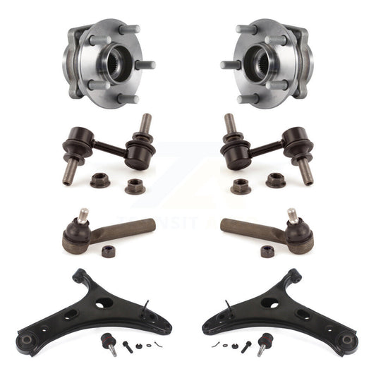Bearing Lower Control Arm Outer Tie Rod Link Front Kit (8Pc) For Subaru Forester