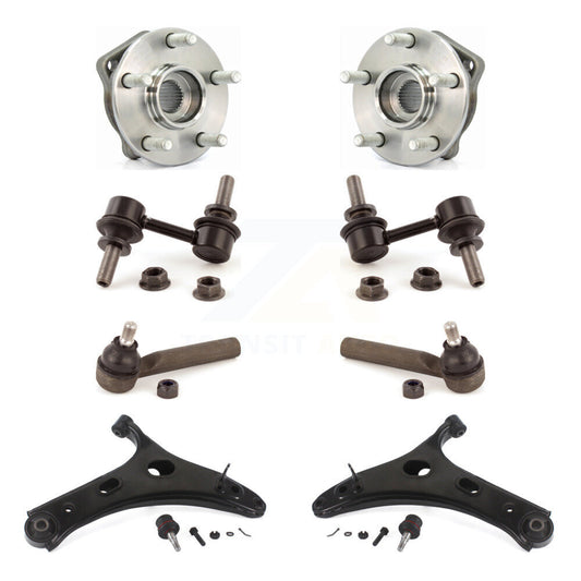 Bearing Lower Control Arm Outer Tie Rod Link Front Kit (8Pc) For Subaru Forester