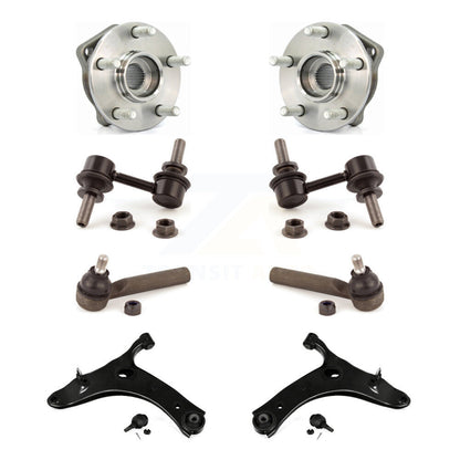 Bearing Lower Control Arm Outer Tie Rod & Link Front Kit For Subaru XV Crosstrek