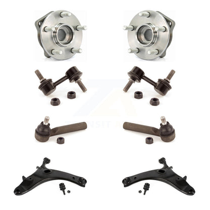 Bearing Lower Arm Outer Tie Rod Link Front Kit (8Pc) For Subaru Forester Impreza