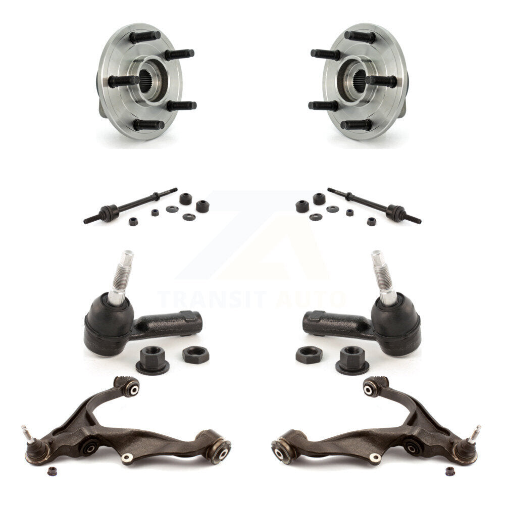 Bearing Lower Control Arm Outer Tie Rod Link Front Kit (8Pc) For Dodge Ram 1500