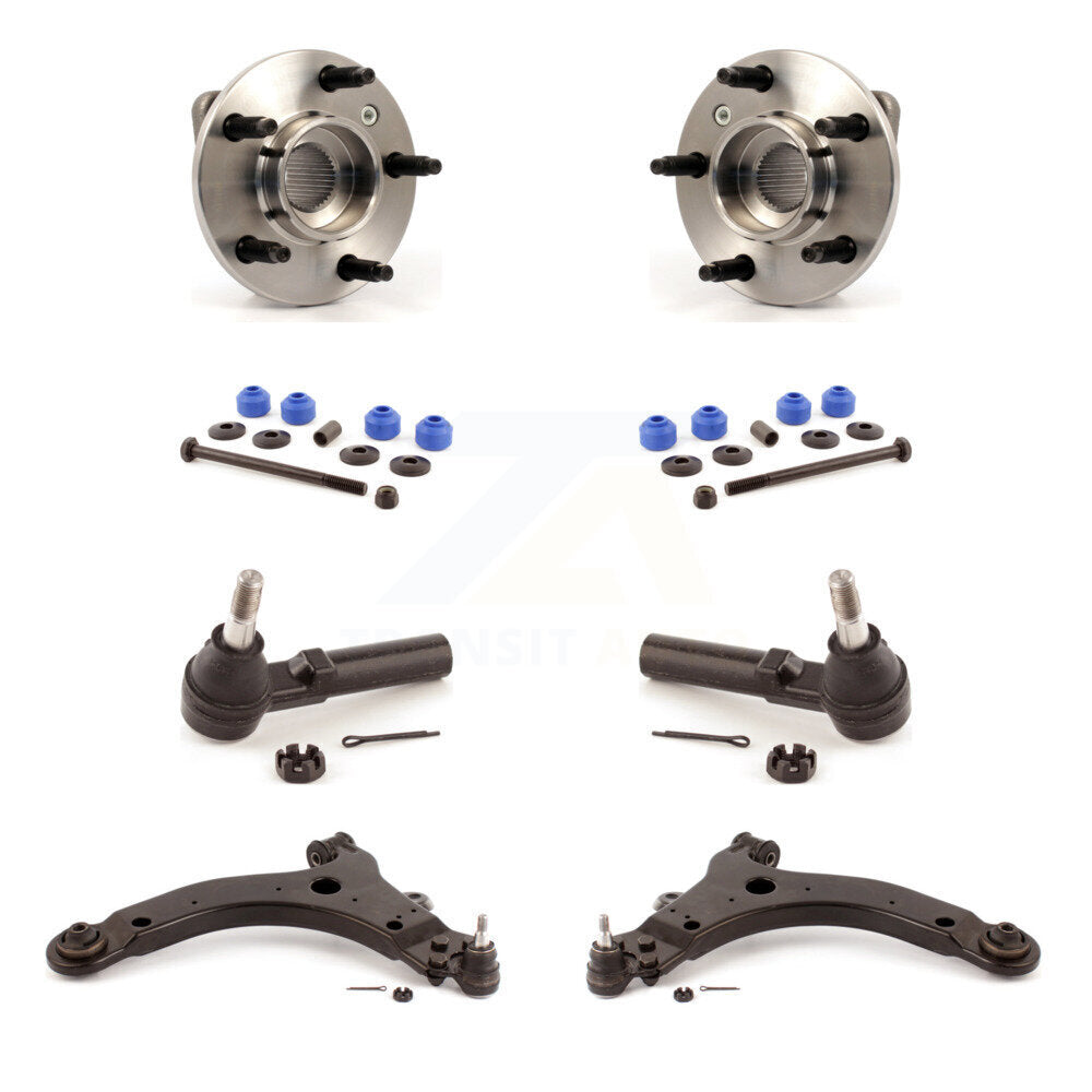 Bearing Lower Control Arm Outer Tie Rod Link Front Kit (8Pc) For Chevrolet Grand