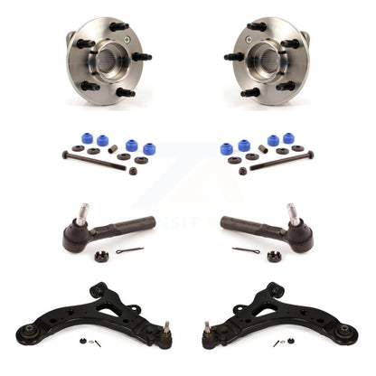 Bearing Lower Control Arm Outer Tie Rod & Link Front Kit (8Pc) For Buick Pontiac