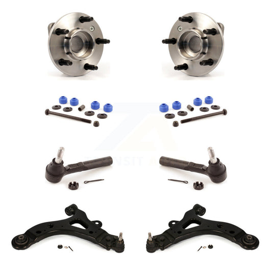 Bearing Lower Control Arm Outer Tie Rod & Link Front Kit (8Pc) For Buick Pontiac