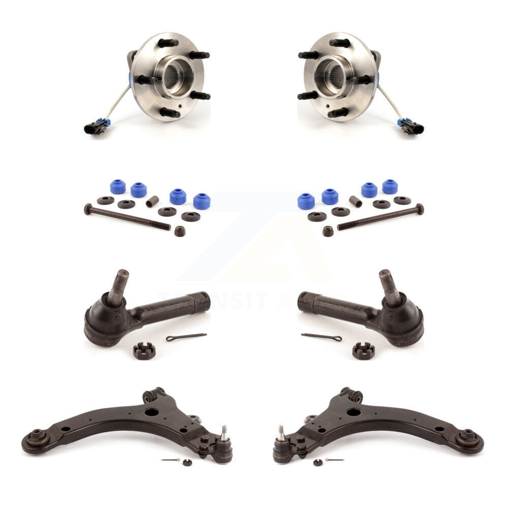 Bearing Lower Control Arm Outer Tie Rod Link Front Kit (8Pc) For Chevrolet Grand
