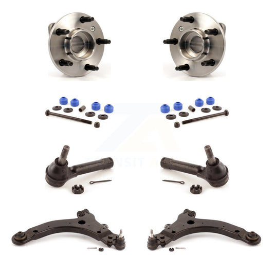 Bearing Lower Control Arm Outer Tie Rod Link Front Kit (8Pc) For Pontiac Montana