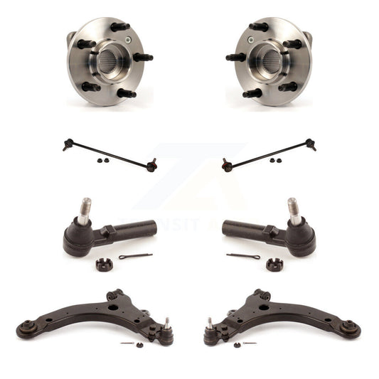 Bearing Lower Control Arm Outer Tie Rod & Link Front Kit For Pontiac Grand Prix