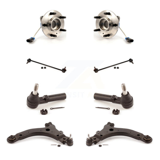 Bearing Lower Control Arm Outer Tie Rod & Link Front Kit (8Pc) For Pontiac Grand
