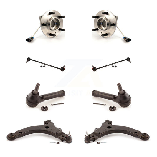 Bearing Lower Control Arm Outer Tie Rod Link Front Kit (8Pc) For Pontiac Montana