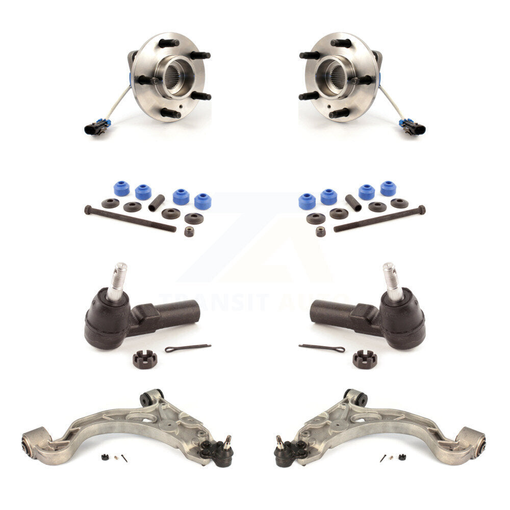 Bearing Lower Arm Outer Tie Rod Link Front Kit (8Pc) For Buick LeSabre Cadillac