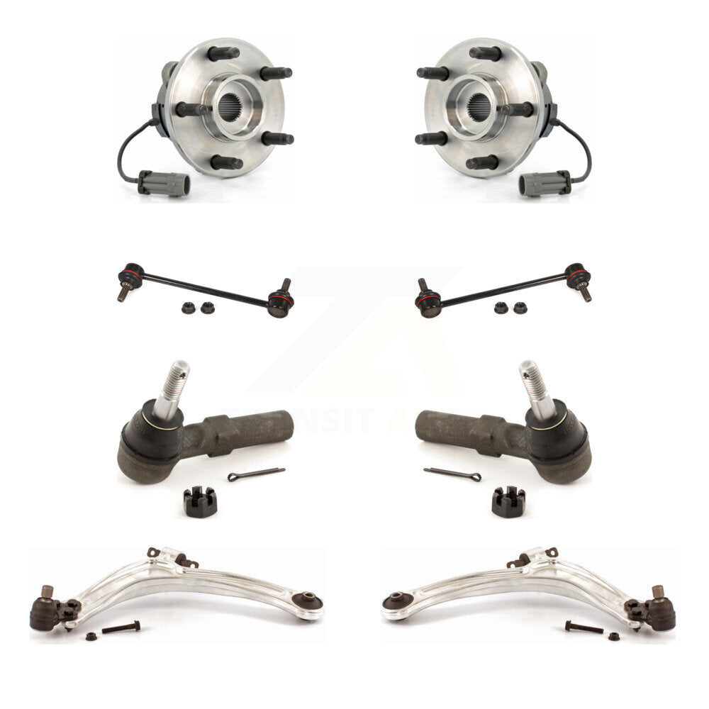 Bearing Lower Control Arm Outer Tie Rod & Link Front Kit (8Pc) For Chevrolet HHR