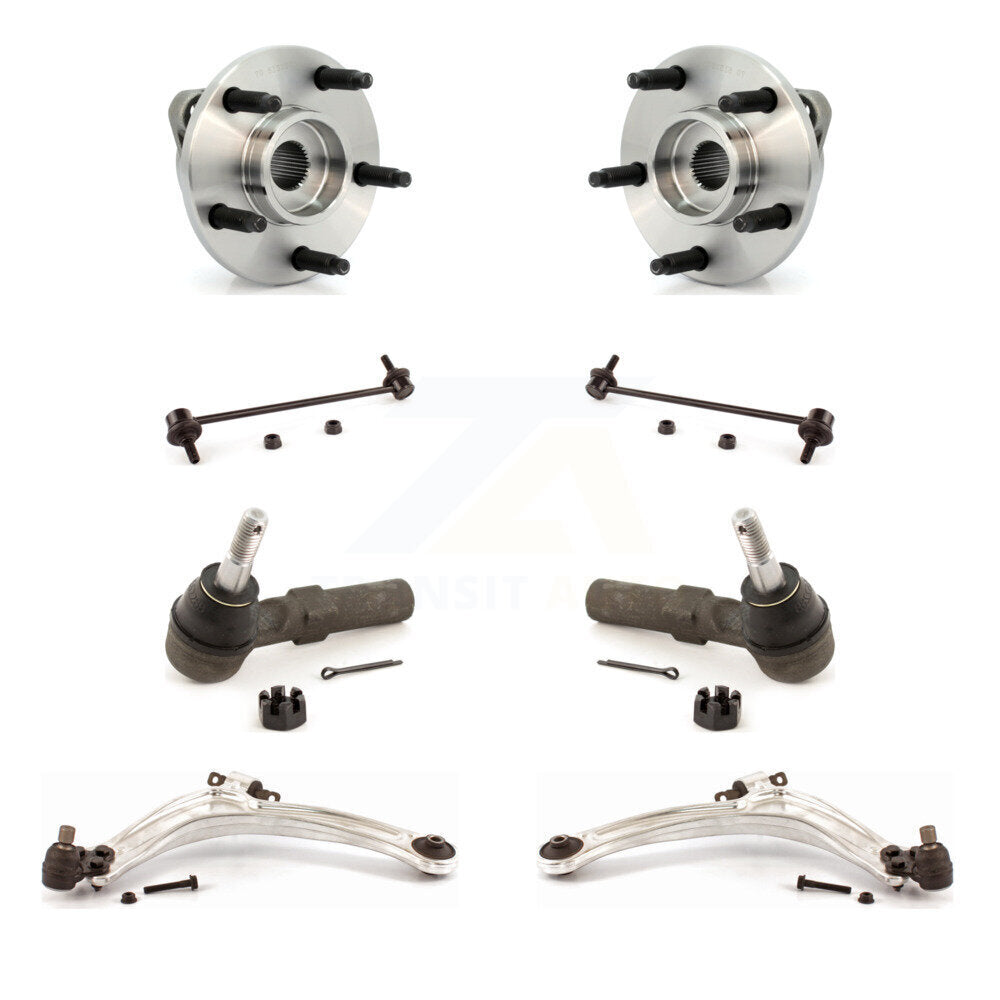 Bearing Lower Control Arm Outer Tie Rod & Link Front Kit (8Pc) For Chevrolet HHR