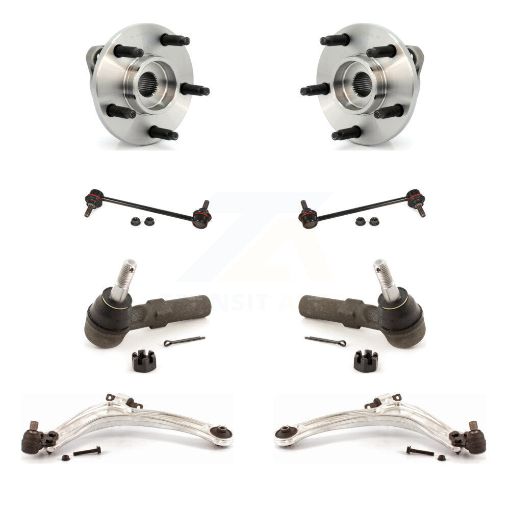 Bearing Lower Control Arm Outer Tie Rod & Link Front Kit (8Pc) For Chevrolet HHR