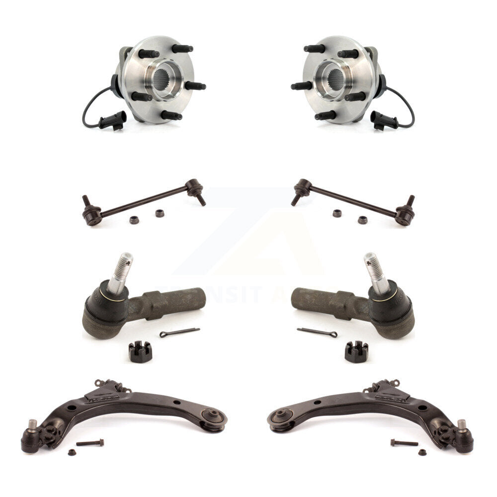 Bearing Lower Control Arm Outer Tie Rod & Link Front Kit (8Pc) For Chevrolet HHR