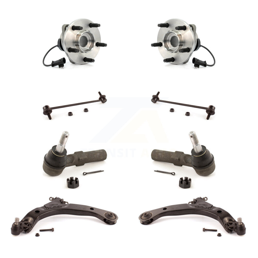 Bearing Lower Control Arm Outer Tie Rod & Link Front Kit (8Pc) For Chevrolet HHR
