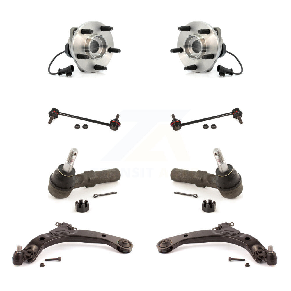 Bearing Lower Control Arm Outer Tie Rod & Link Front Kit (8Pc) For Chevrolet HHR