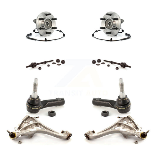 Bearing Lower Control Arm Outer Tie Rod Link Front Kit (8Pc) For Ford F-150 Mark