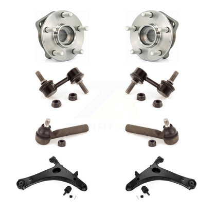 Bearing Lower Control Arm Outer Tie Rod Link Front Kit (8Pc) For Subaru Impreza