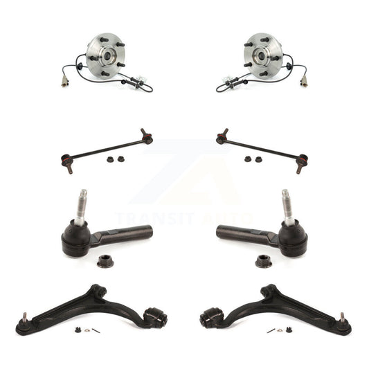 Bearing Lower Arm Outer Tie Rod Link Front Kit (8Pc) For 04-06 Chrysler Pacifica