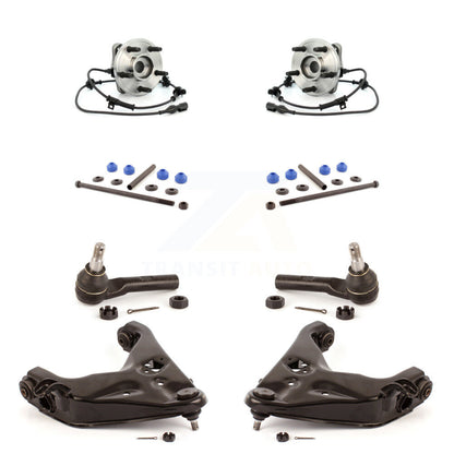 Hub Bearing Lower Control Arm Outer Tie Rod Link Front Kit (8Pc) For Mazda B4000