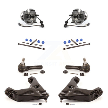Hub Bearing Lower Control Arm Outer Tie Rod Link Front Kit (8Pc) For Mazda B4000