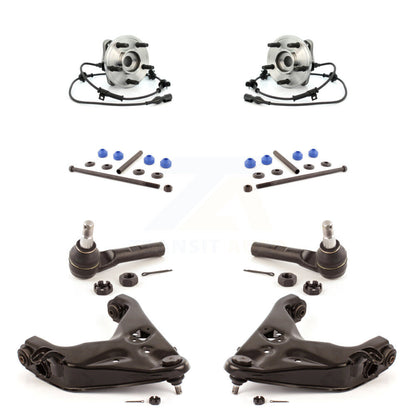 Hub Bearing Lower Control Arm Outer Tie Rod Link Front Kit (8Pc) For Ford Ranger