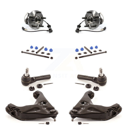 Hub Bearing Lower Control Arm Outer Tie Rod Link Front Kit (8Pc) For Ford Ranger
