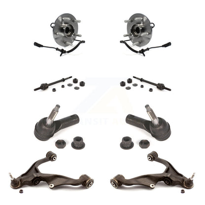 Bearing Lower Control Arm Outer Tie Rod & Link Front Kit (8Pc) For Ram 1500 4WD
